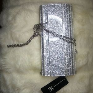 INC Metallic Crossbody